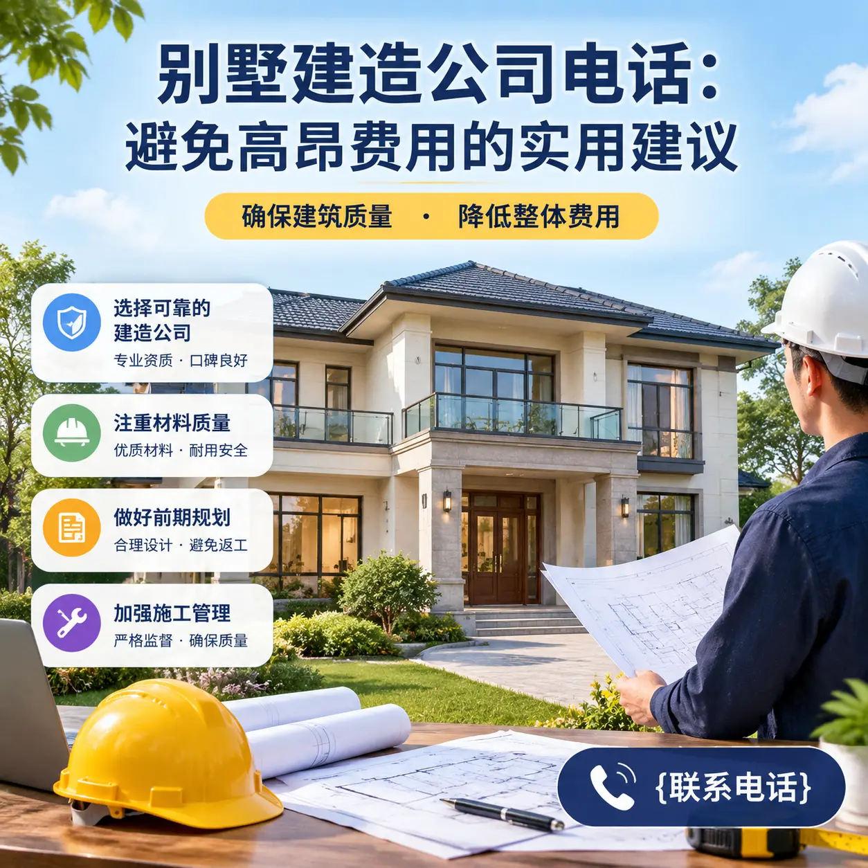 长顺别墅建造公司电话：避免高昂费用的实用建议