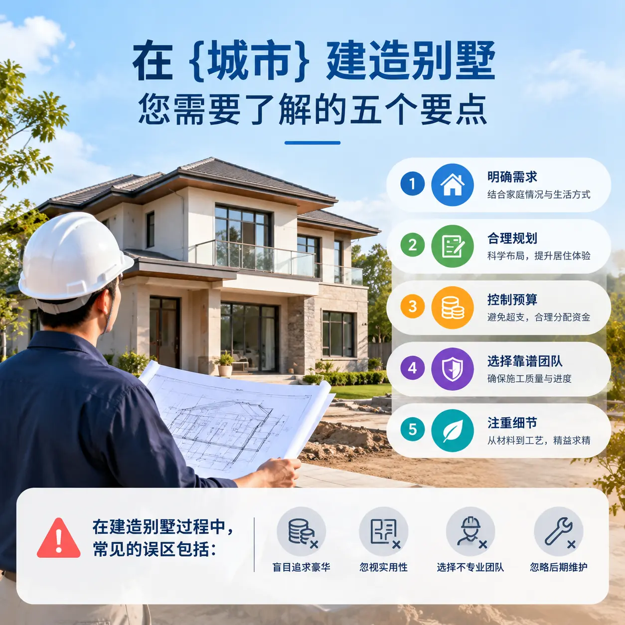 在 长顺 建造别墅，您需要了解的五个要点