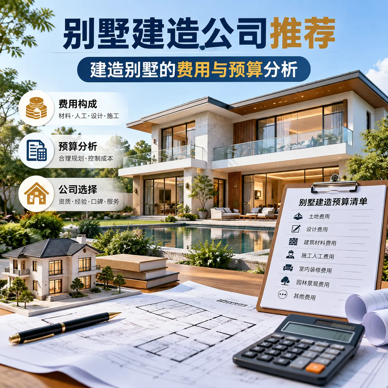 别墅建造公司推荐： 长顺 建造别墅的费用与预算分析