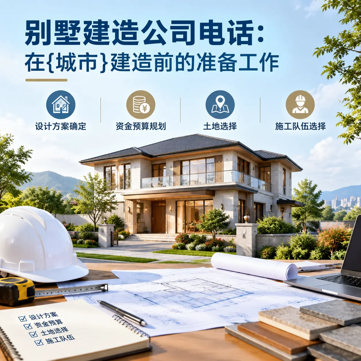 别墅建造公司电话:在长顺建造前的准备工作