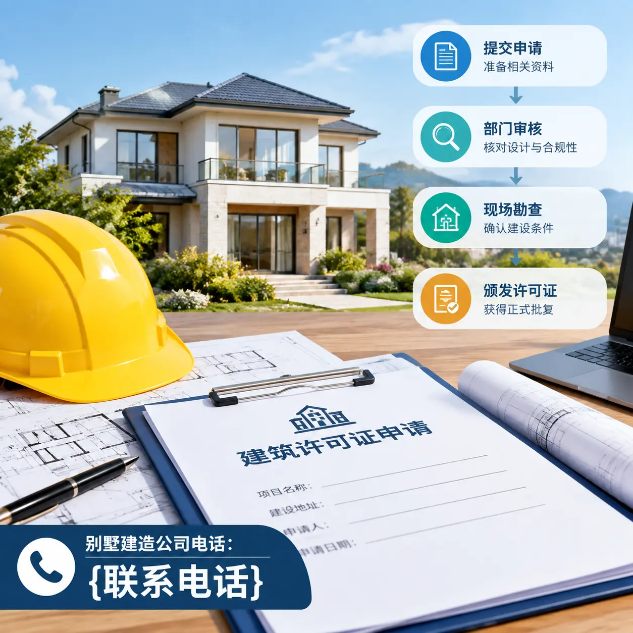 别墅建造公司电话:在长顺建造前的准备工作