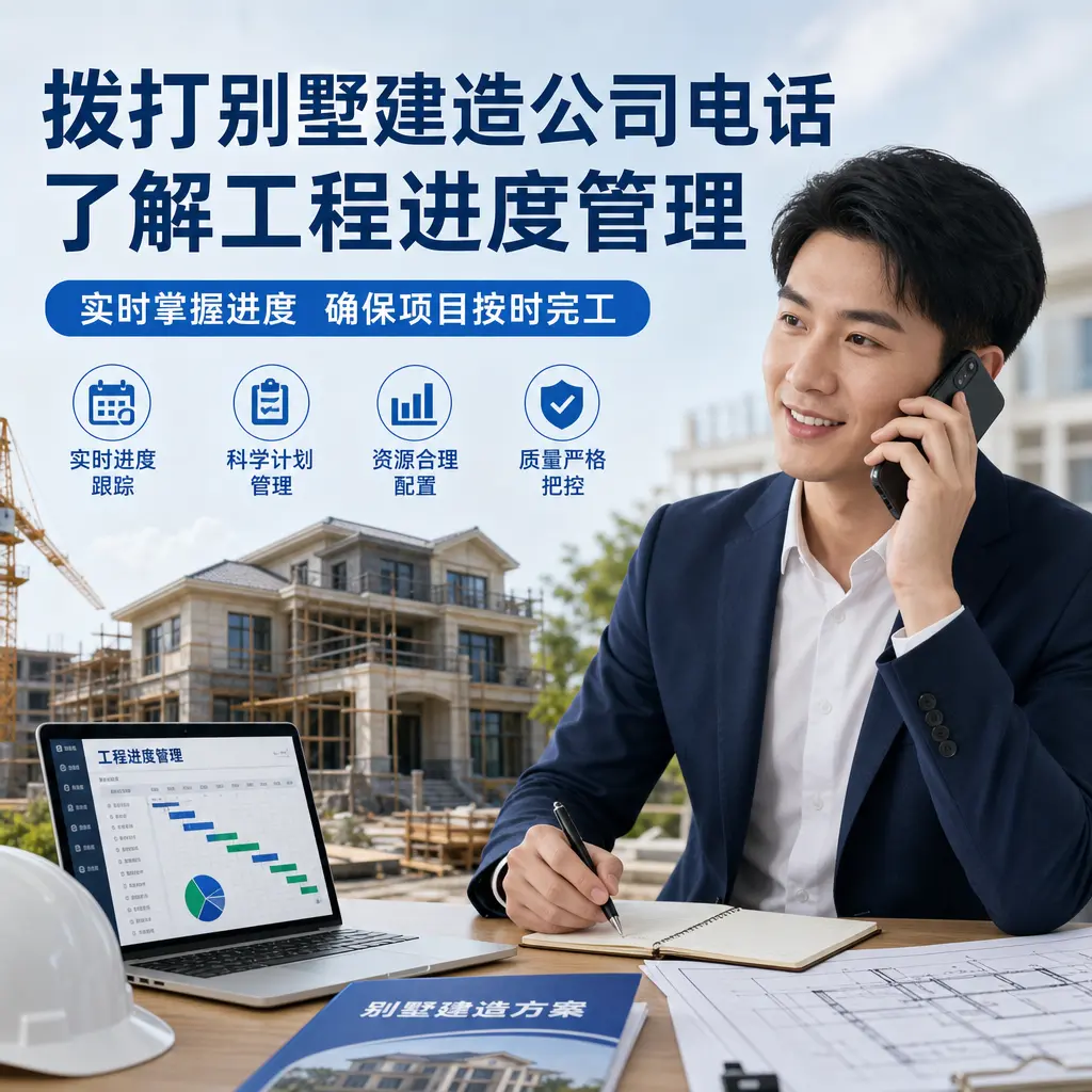 拨打长顺别墅建造公司电话,了解工程进度管理